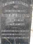 BOSHOFF Louis P.J. 1874-1946
