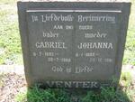 VENTER Gabriël 1882-1960 & Johanna 1888-1981