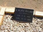 KILIAN G. Alice nee THURTELL 1893-1980