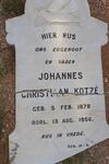 KOTZÉ Johannes Christian 1879-1956
