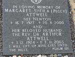 ATTWELL Arthur 1924-2003 & Margaret Sheila NEWTON 1927-2000