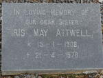 ATTWELL Iris May 1908-1978