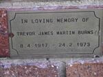 BURNS Trevor James Martin 1917-1973