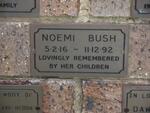 BUSH Noemi 1916-1992