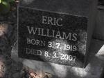 WILLIAMS Eric 1919-2007