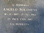 SOLIMENE Angelo 1897-1964