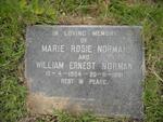 NORMAN William Ernest 1904-1981 & Marie Rosie 