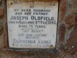 OLDFIELD Joseph -1945 & Euphemia Emma 1874-1956