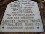 THAKE Samuel James -1953 & Harriet -1943