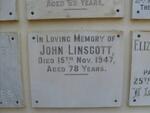 LINSCOTT John -1947