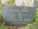 BUNDY Gordon -1968 & Freda Alvina -1969