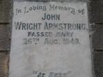ARMSTRONG John Wright -1949