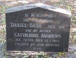 SASS Daniel  -1918 :: ANDREWS Catherine -1963