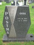 POSTMA Dirk 1934-2004