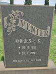 VENTER Andries S.C. 1895-1976