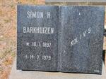 BARKHUIZEN Simon H. 1897-1979