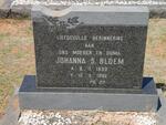 BLOEM Johanna S. 1893-1982