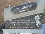 POTGIETER Petrus W. 1920-1974
