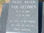 HEERDEN Pieter Willem, van 1905-1991