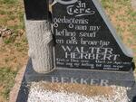 BEKKER Walter Herbert 1950-1971