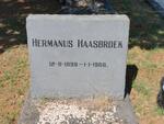 HAASBROEK Hermanus 1899-1966