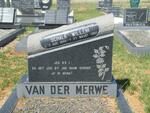 MERWE Schalk Willem, van der 1895-1982