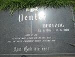 VENTER Hertzog 1915-1988