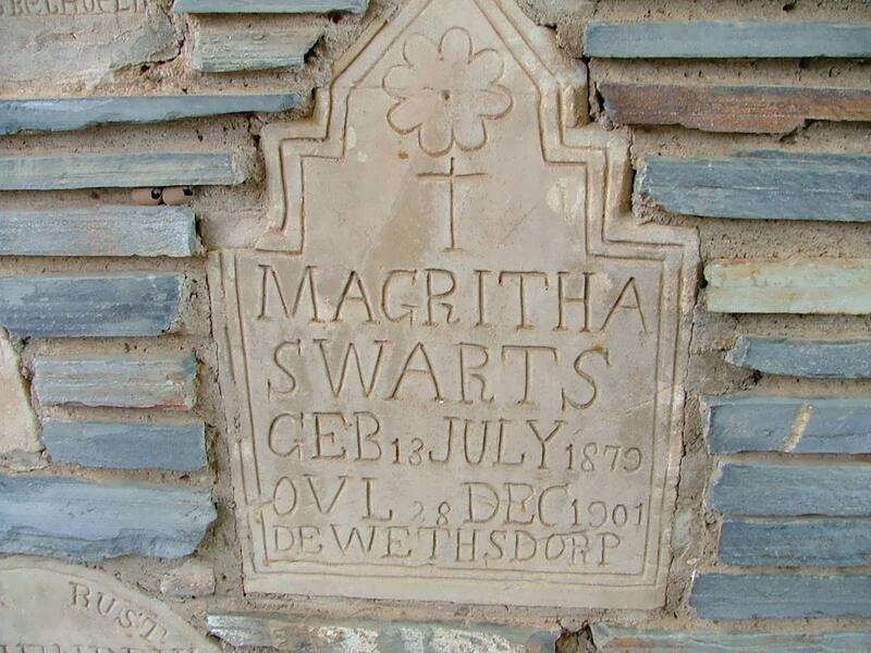 SWARTS Magritha 1879-1901