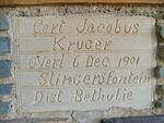 KRUGER Gert Jacobus -1901
