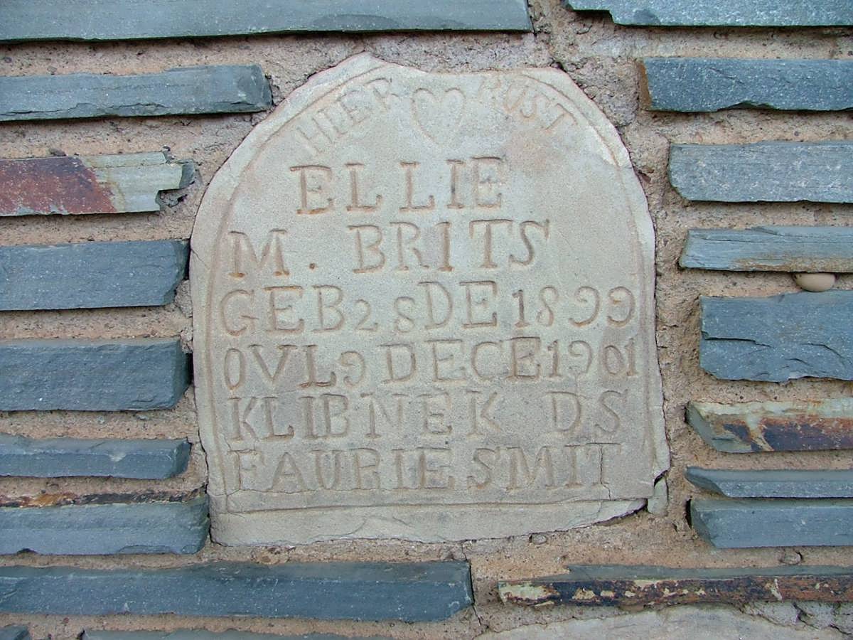 BRITS Ellie M. 1899-1901