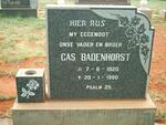 BADENHORST Cas 1920-1980