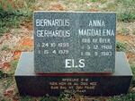 ELS Bernardus Gerhardus 1899-1979 & Anna Magdalena DE BEER 1908-1983