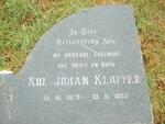 KLOPPER Johan 1928-1985