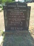 HEENOP Stefanus J. 1910-1986 & Dolfina N. 1916-1991