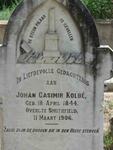 KOLBE Johan Casimir 1844-1906