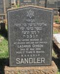 SANDLER Lazarus Gerson -1935