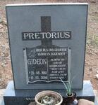PRETORIUS Gideon 1961-2006