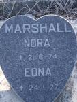 MARSHALL Nora -1974 :: MARSHALL Edna -1977