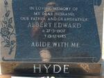 HYDE Albert Edward 1907-1983