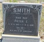 SMITH Pieter E. 1910-1932
