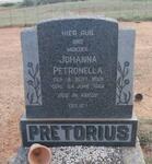 PRETORIUS Johanna Petronella 1899-1964