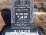 OLIVIER Nicolaas Willem 1947-2003