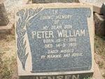 JENSEN Peter William 1916-1951