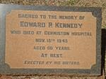 KENNEDY Edward P. -1945