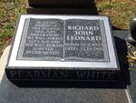 WHITE Richard John Leonard, Pearman 1937-2011
