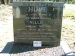 HUME Nellie 1885-1978