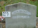 HEGARTY John -1911