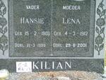 KILIAN Hansie 1908-1990 & Lena 1912-2001