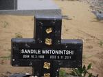 MNTONINTSHI Sandile 1968-2011