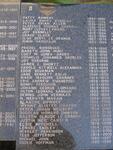 07. Memorial Plaque with list of names
